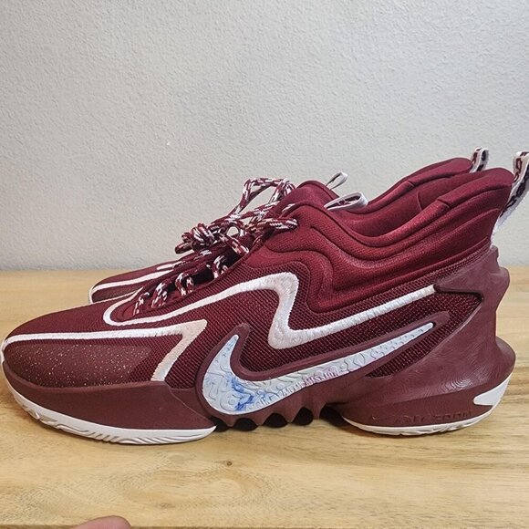 Nike Cosmic Unity 2 Shoes Mens Size 14 Burgundy Basketball Zoom DX6649-601 main image 9
